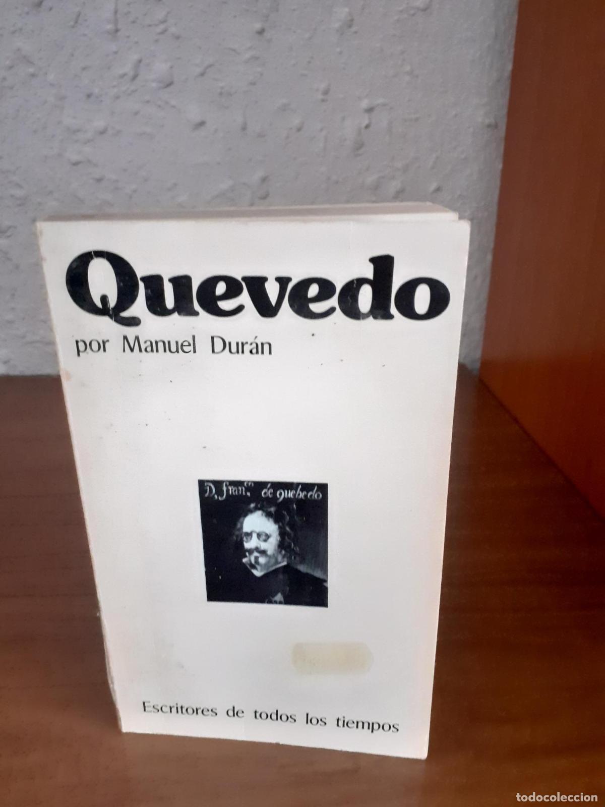 Libros: Quevedo - Dur&aacute;n, Manuel - Foto 1