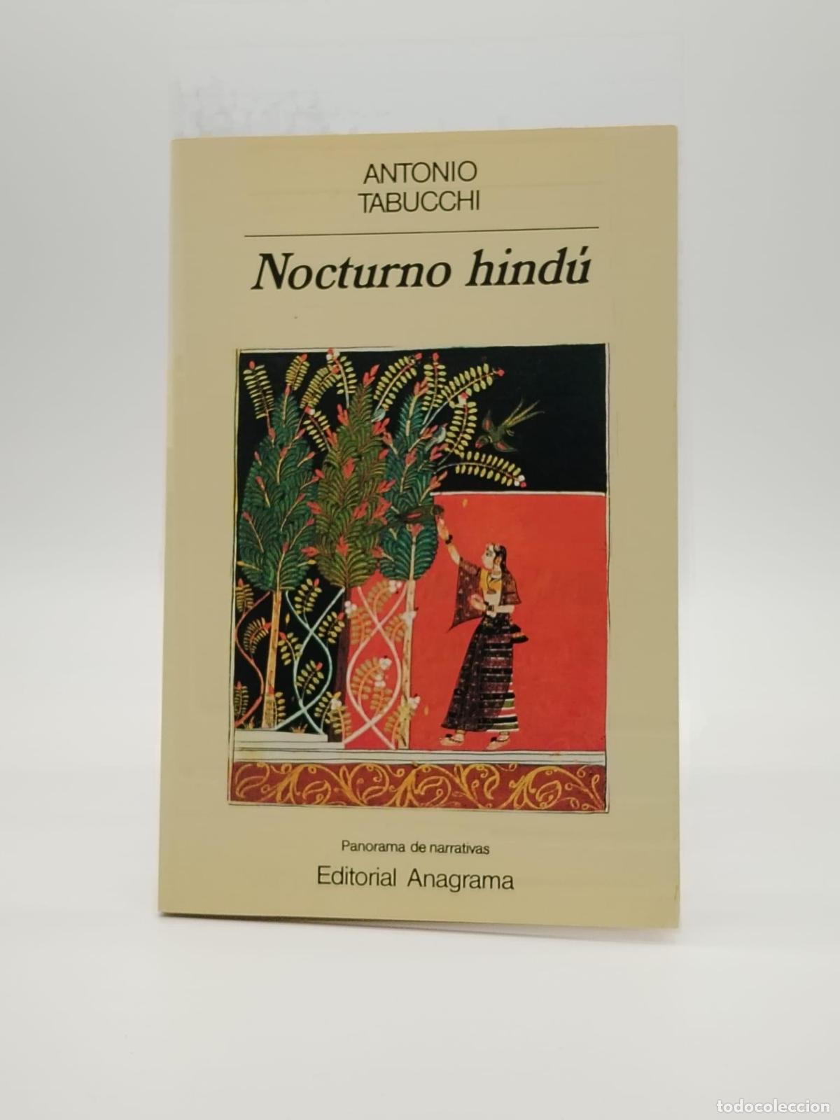 Libros: TABUCCHI, Antonio. - Nocturno hind&uacute;. - Foto 1