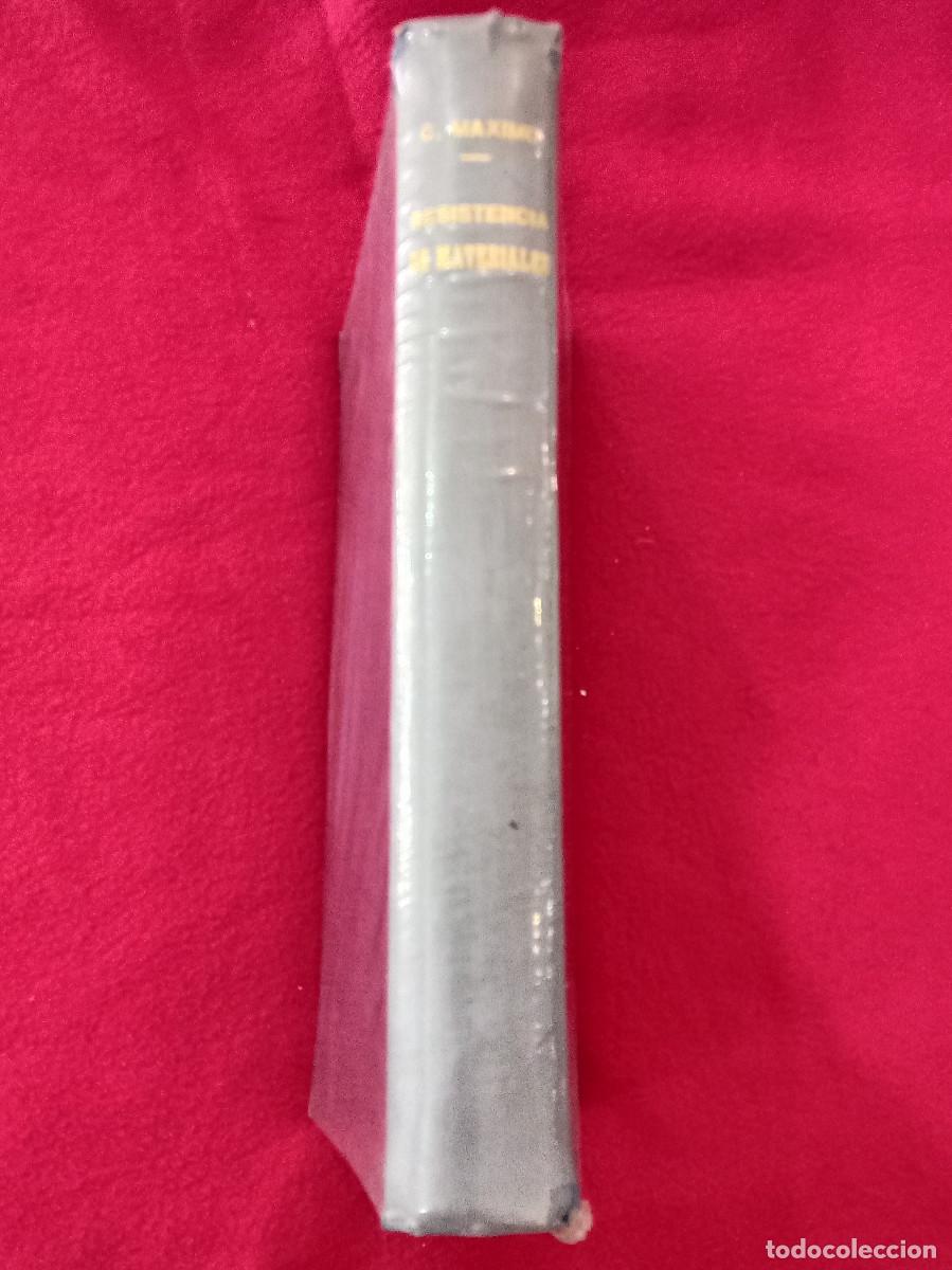 Libros: Resistencia de Materiales - Celso M&aacute;ximo - Editorial Dossat. 1959 (T) - Foto 2