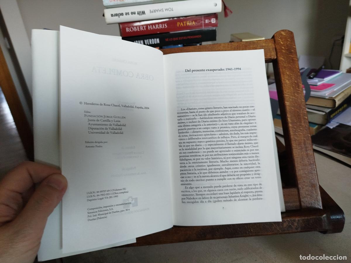 Libros: Obra completa: Diarios - Chacel, Rosa (1898-1994) - Foto 5