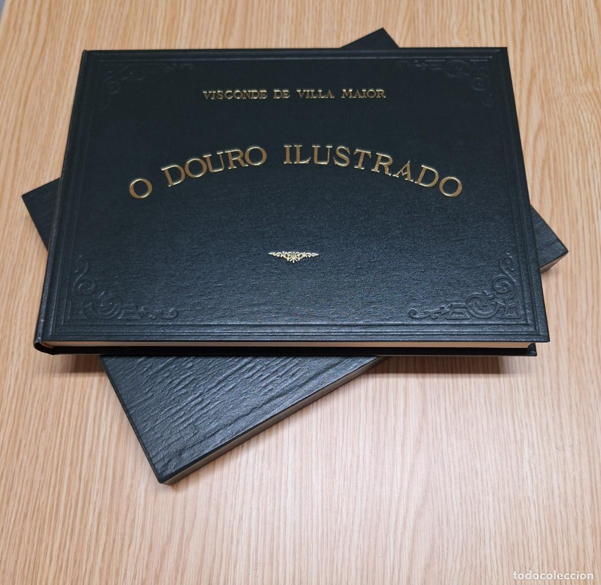 books: O DOURO ILUSTRADO - Livro em tr&ecirc;s idiomas -NOVO c/ capa dura e caixa