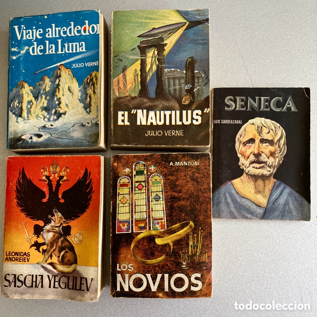Libros: Lote 5 mini tomos Enciclopedia Pulga - Foto 2