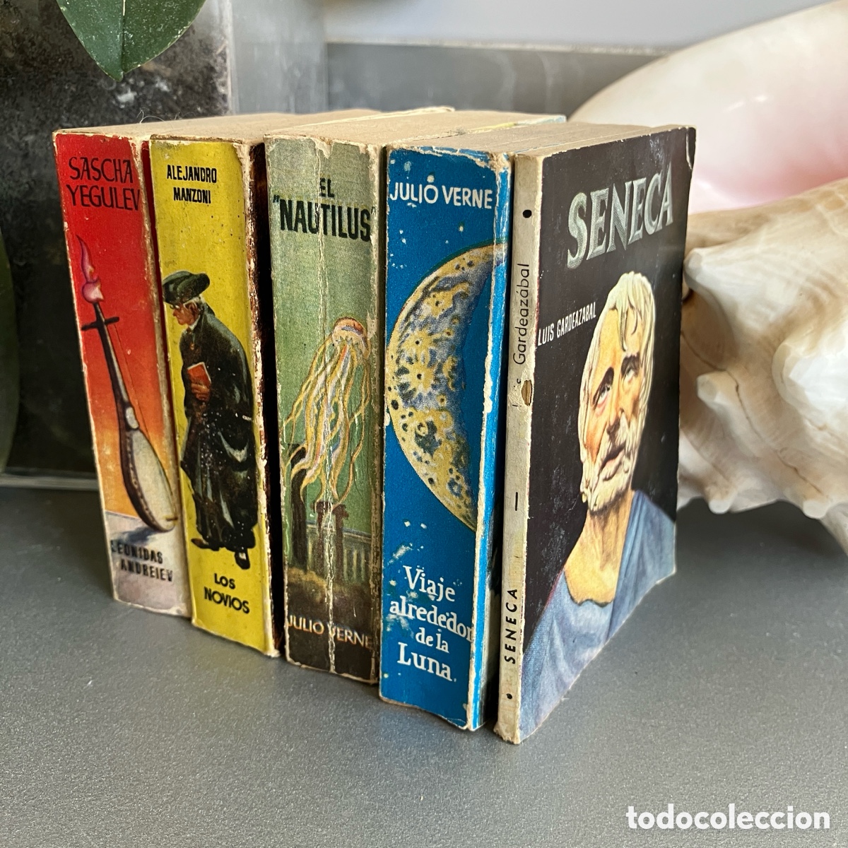 Libros: Lote 5 mini tomos Enciclopedia Pulga - Foto 1