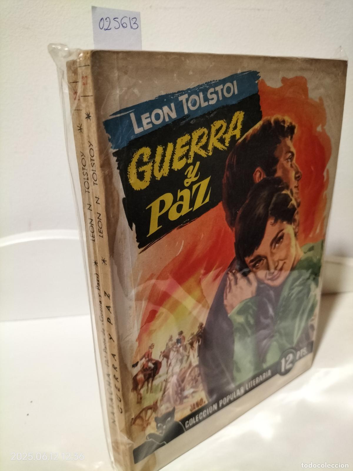 Libros: GUERRA Y PAZ / NATACHA 2 TOMOS. - Tolstoi, Leon - Foto 1