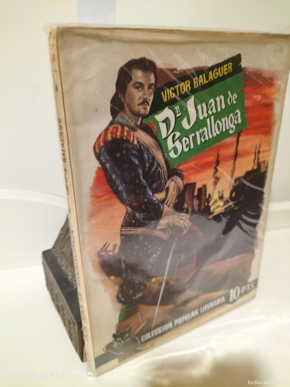 Libros: DON JUAN DE SERRALLONGA - Balaguer, Victor - Foto 1