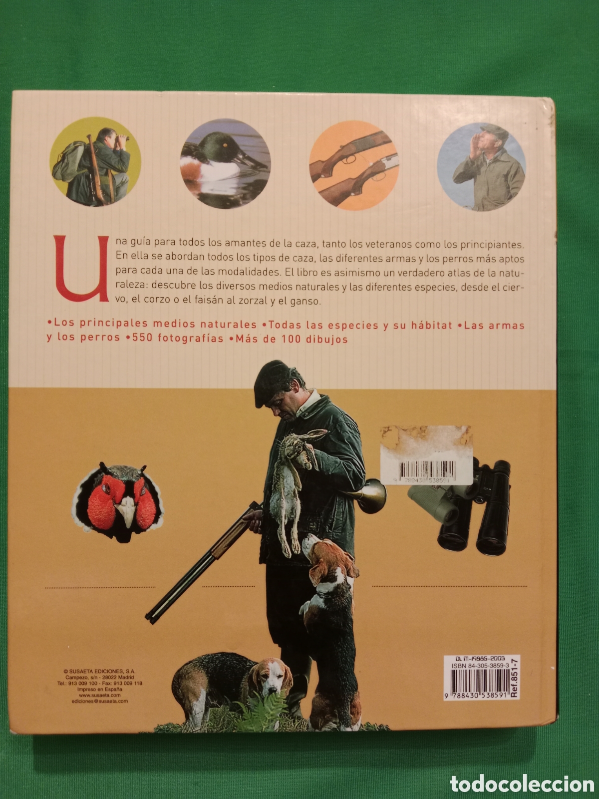 Libros: Atlas ilustrado de la caza. - Foto 2