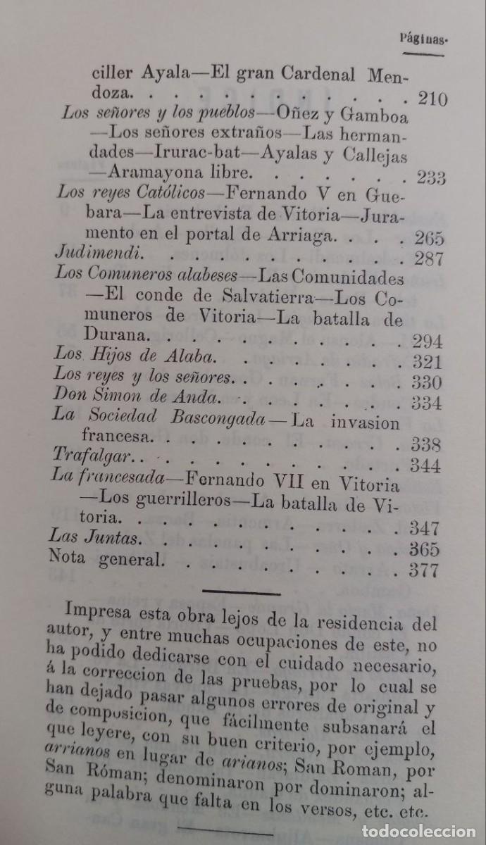 Libros: Romancero alab&eacute;s. - BECERRO DE BENGOA, Ricardo: - Foto 6