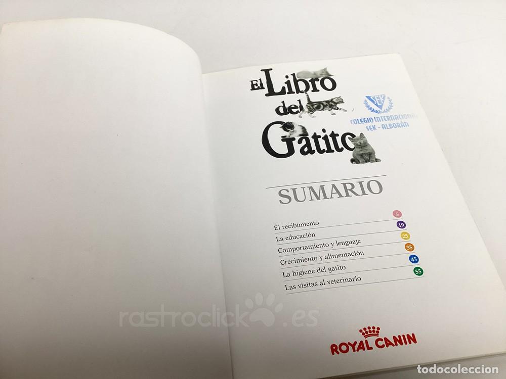 Libros: El libro del Gatito &ndash; Royal Canin 2001 - Foto 3