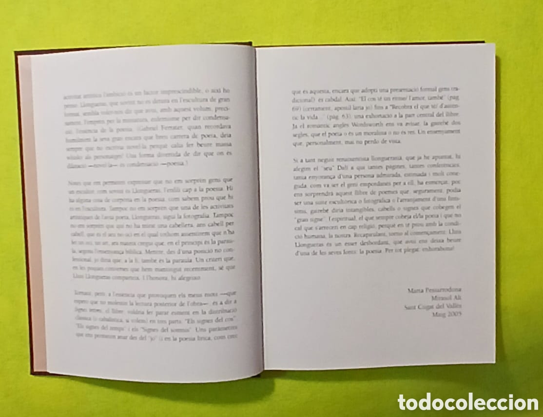 Libros: Signes intims, amb dedicat&ograve;ria. - Foto 3