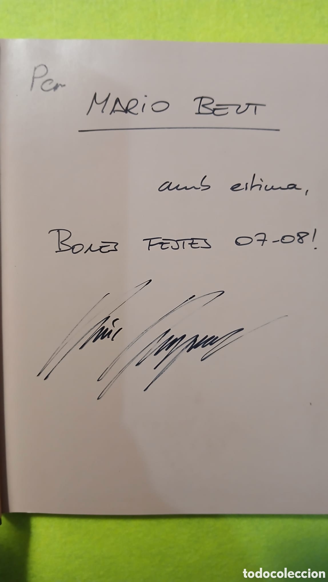 Libros: Signes intims, amb dedicat&ograve;ria. - Foto 8