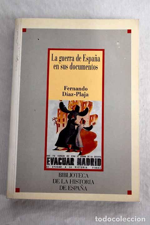 Libros: La Guerra de Espa&ntilde;a en sus documentos - Foto 1