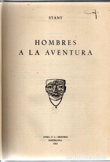 Libros: Hombres a la aventura - Stany - Foto 1