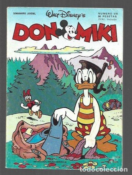Libros: DON MIKI. NUMERO 518 - WALT DISNEY - Foto 1