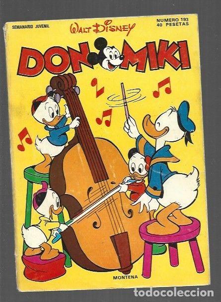 Libros: DON MIKI. NUMERO 193 - WALT DISNEY - Foto 1