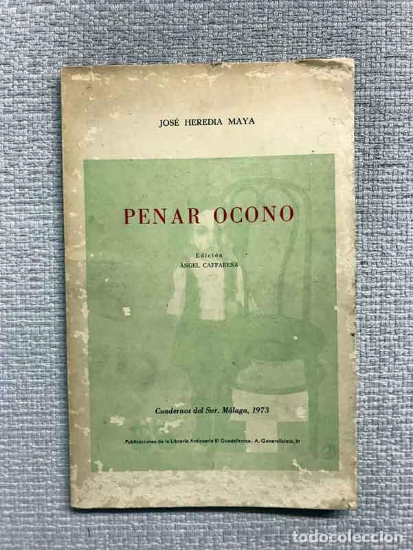 Libros: Penar Ocono - Jos&eacute; Heredia Maya - Foto 1
