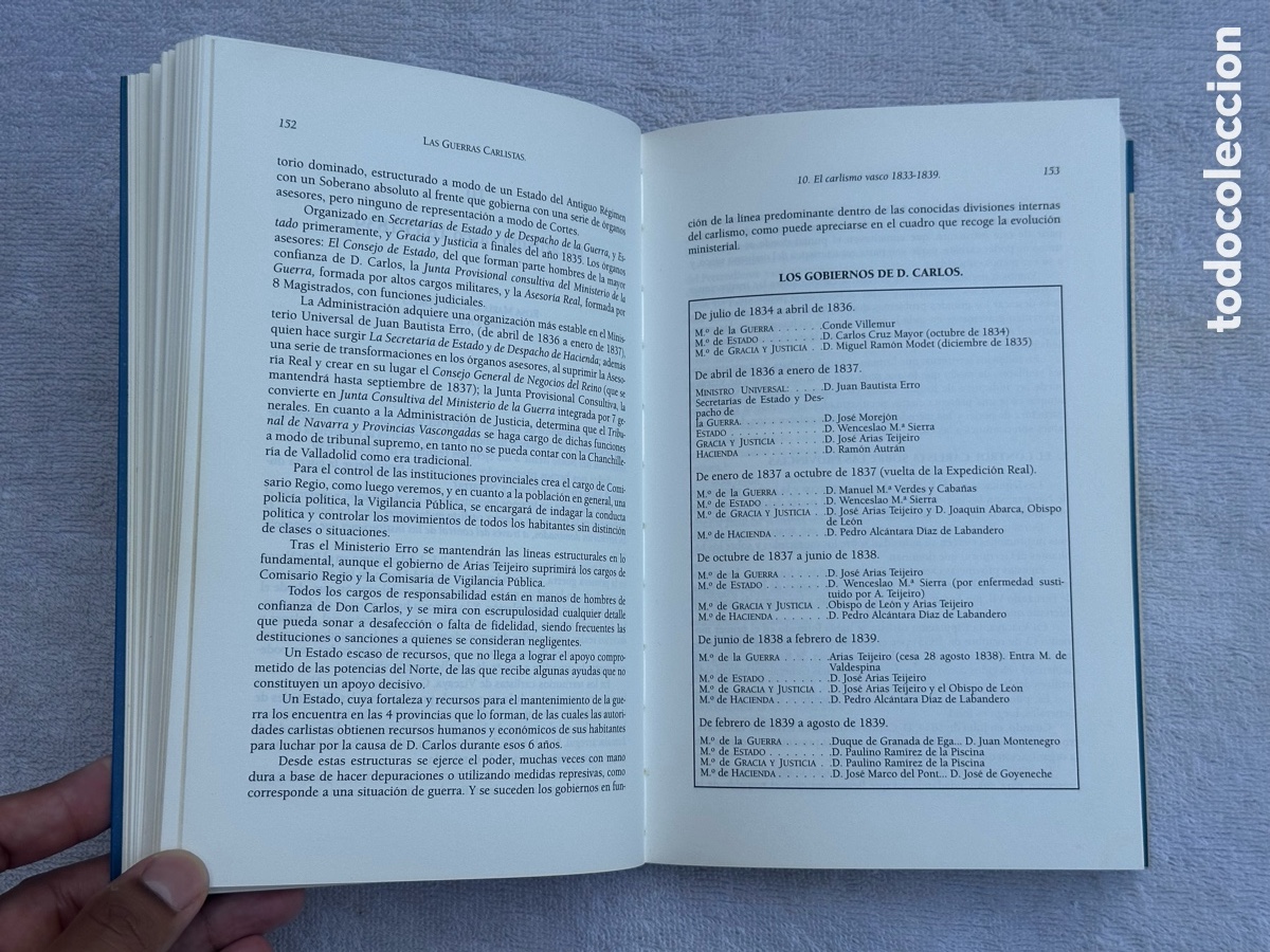 Libros: LIBRO LAS GUERRAS CARLISTAS ALFONSO BULLON DE MENDOZA - Foto 4