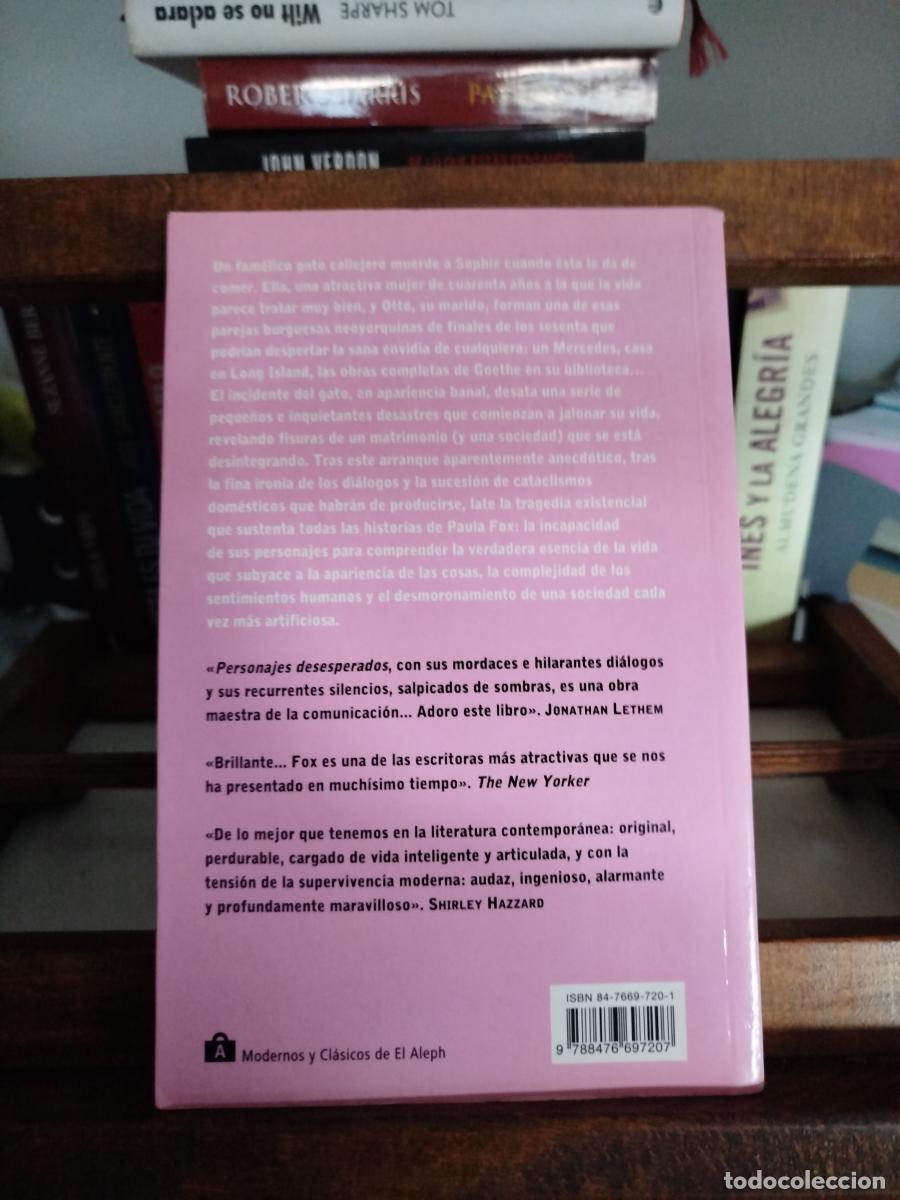 Libros: Personajes desesperados - Fox, Paula - Foto 2