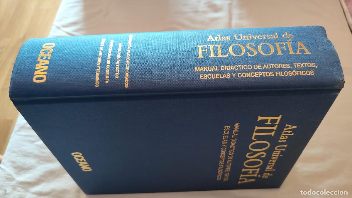 Libros: ATLAS UNIVERSAL DE FILOSOFIA - OCEANO - Foto 2