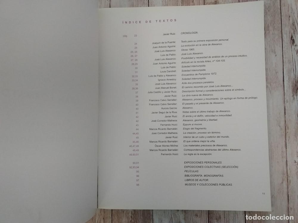 Libros: Alexanco (pinturas, textos) - vvaa - Foto 2