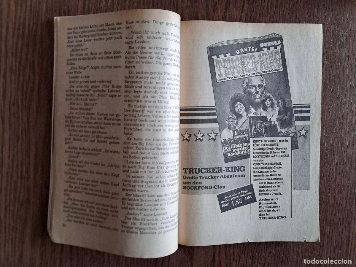 Libros: libro, novela Lassiter, texto en alem&aacute;n. - Foto 3