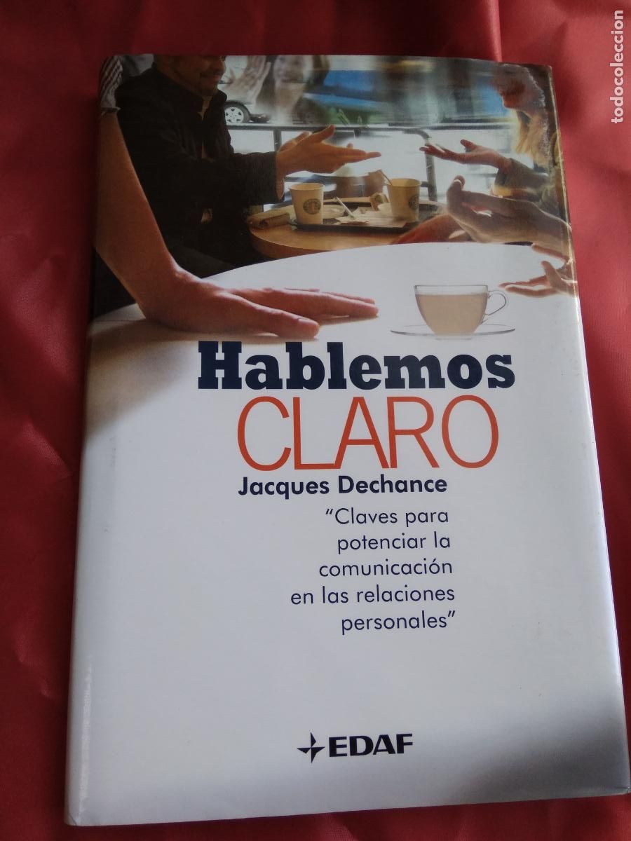 Libros: Hablemos claro Jacques Dechance L.28105-657 - Foto 1