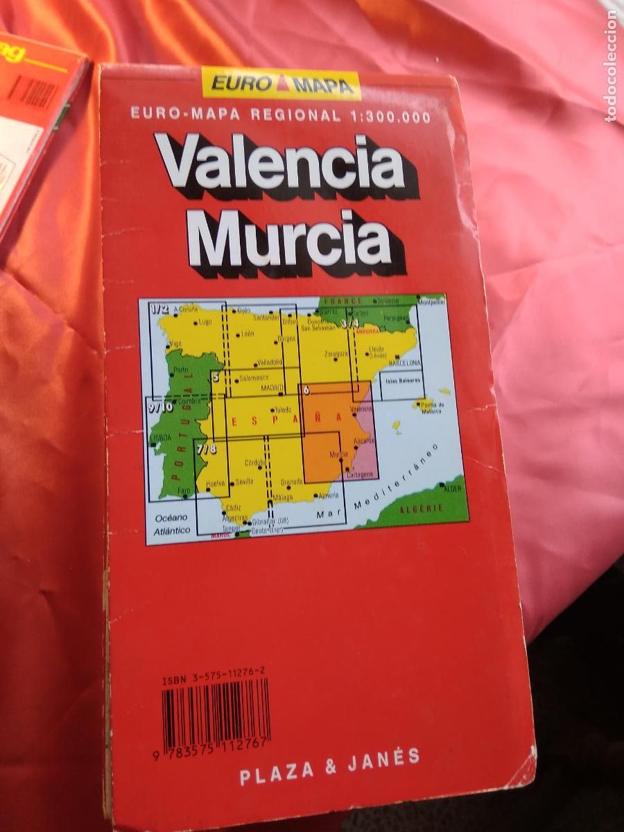Libros: Euro mapa Valencia Murcia GUIA.522 - Foto 1