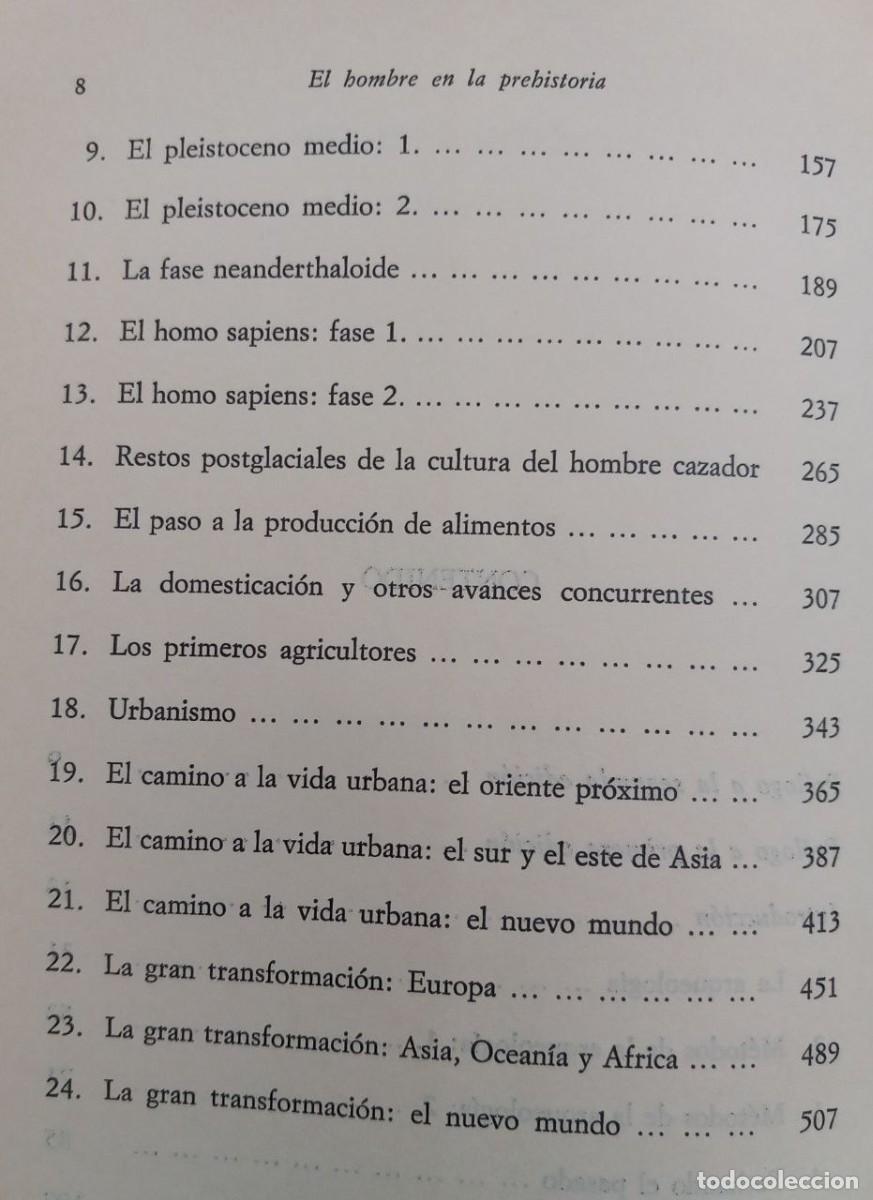 Libros: El hombre en la prehistoria. - CHARD, Chester S.: - Foto 4