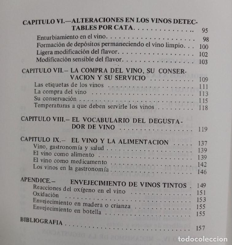 Libros: La cata de vinos. Editorial Agr&iacute;cola Espa&ntilde;ola. - Foto 3