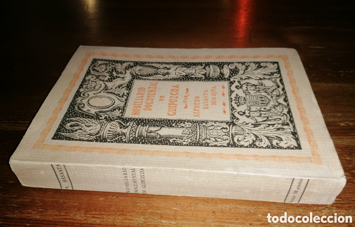 Libros: Nobiliario documental de Guip&uacute;zcoa - Alfredo Basanta de la Riva - Foto 2