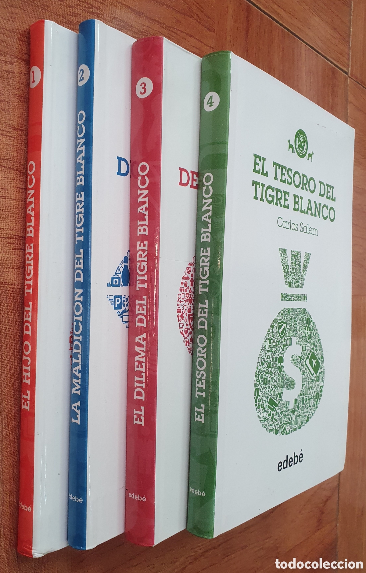 Libros: Saga del Tigre Blanco � 4 N&uacute;meros � Completa - Carlos Salem - Foto 2