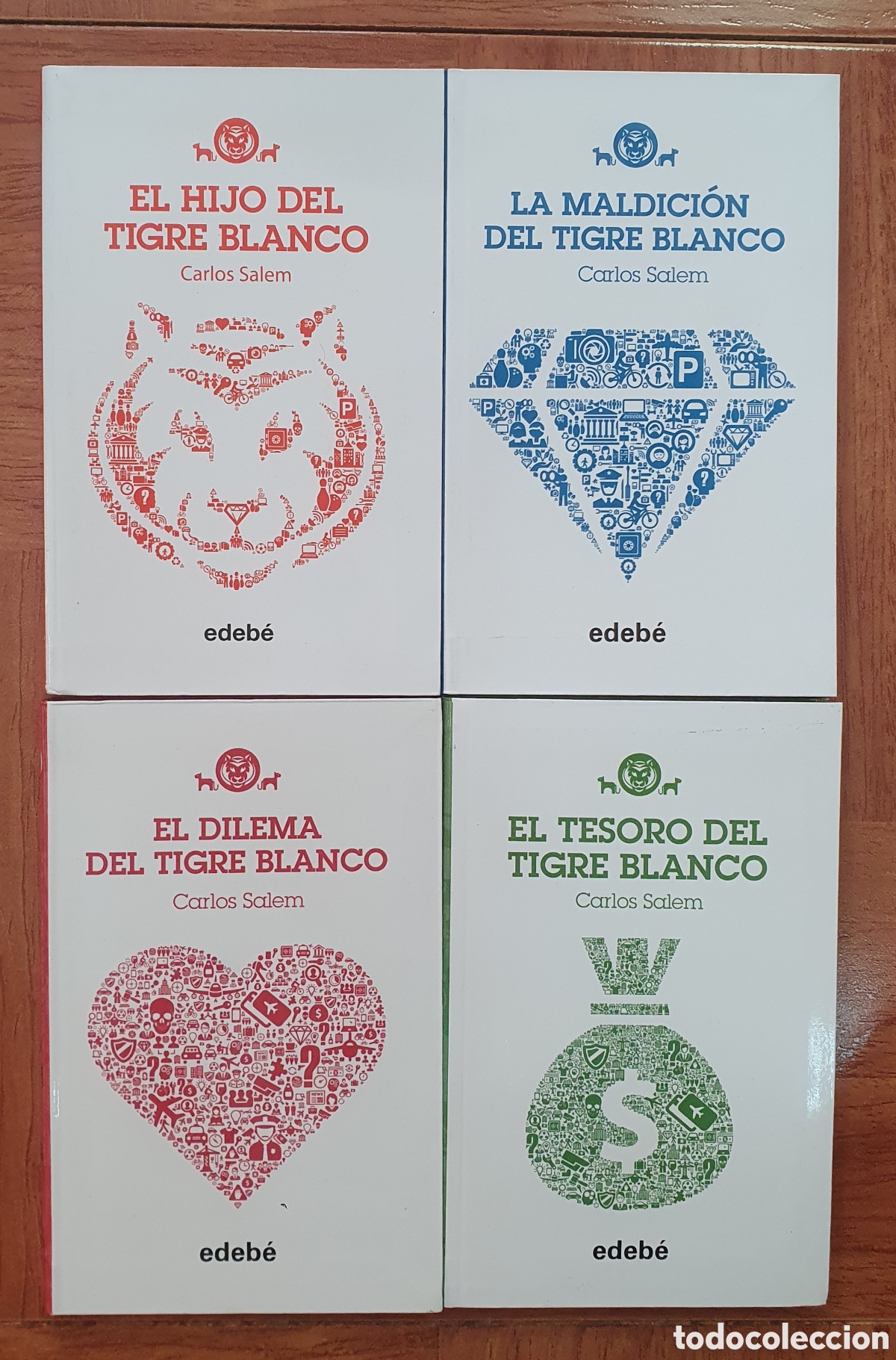 Libros: Saga del Tigre Blanco � 4 N&uacute;meros � Completa - Carlos Salem - Foto 1