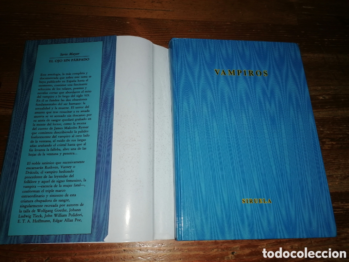 Libros: VAMPIROS - Edici&oacute;n a cargo de Jacobo Siruela - Foto 3