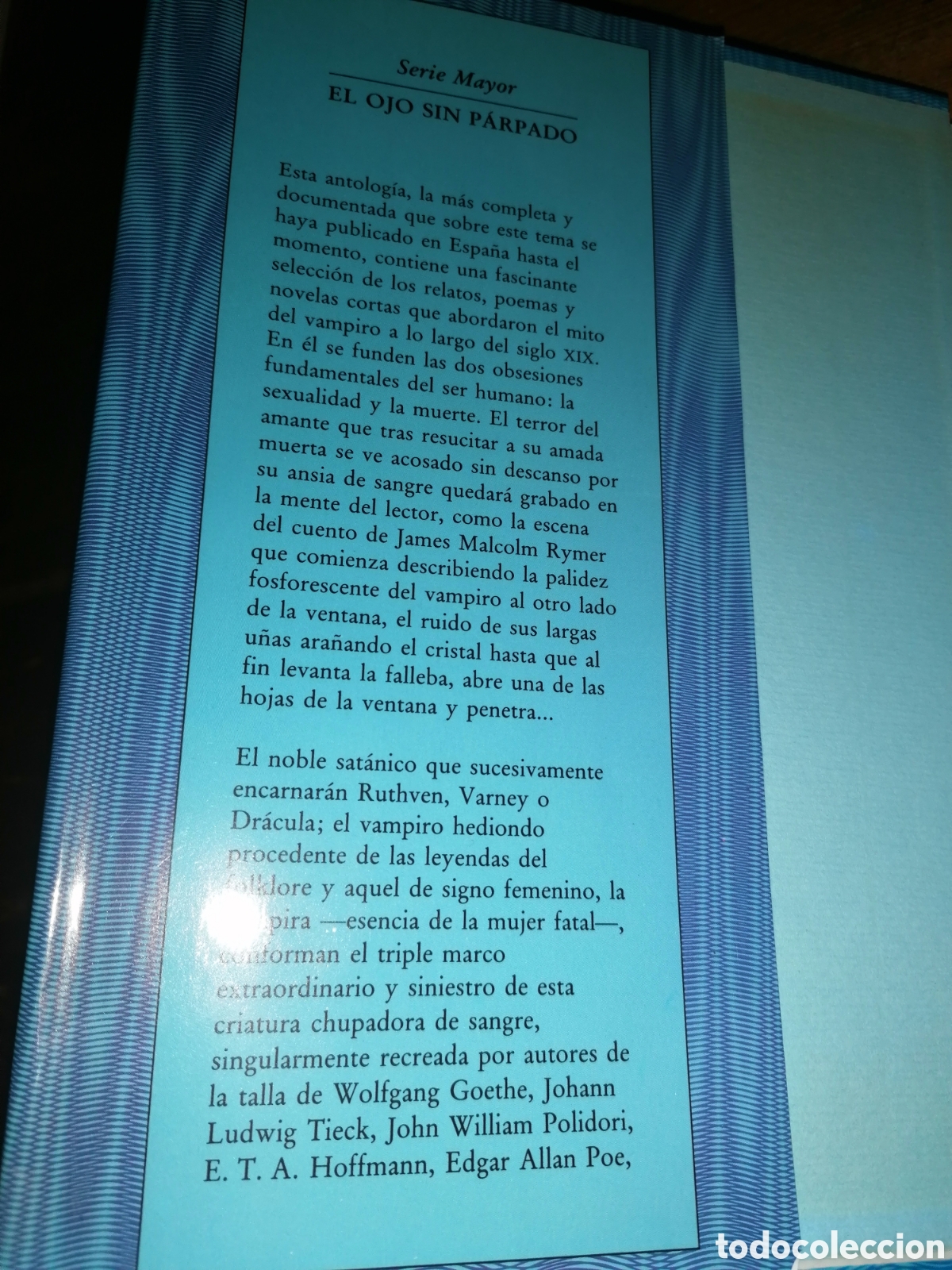 Libros: VAMPIROS - Edici&oacute;n a cargo de Jacobo Siruela - Foto 4