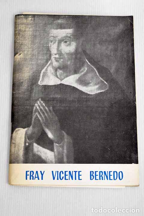 Libros: Fray Vicente Bernedo.- Velasco, Salvador - Foto 1