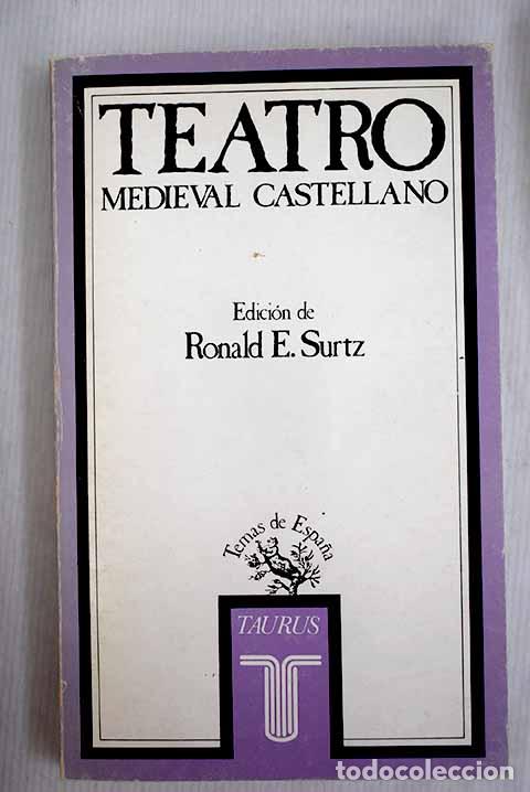 Libros: Teatro medieval castellano - Foto 1