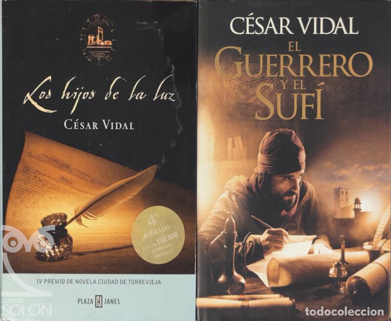 Libros: El guerrero y el suf&iacute;/Los hijos de la luz - C&eacute;sar Vidal - Foto 1