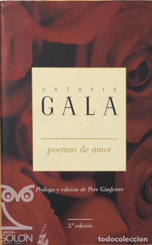 Libros: Poemas de amor - Antonio Gala - Foto 1