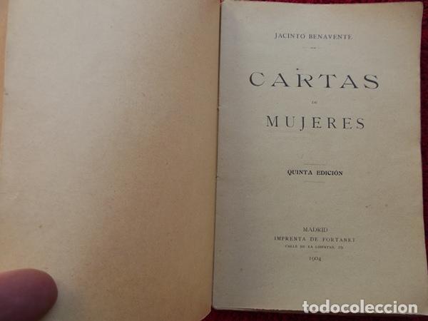 Libros: Cartas de mujeres - Jacinto Benavente - Foto 2