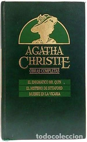Libros: EL ENIGM&Aacute;TICO MR.QUIN/EL MISTERIO DE SITTAFORD/MUERTE EN LA VICAR&Iacute;A - Christie,Agatha
