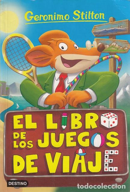 Libros: EL LIBRO DE LOS JUEGOS DE VIAJE - STILTON, GERONIMO - Foto 1