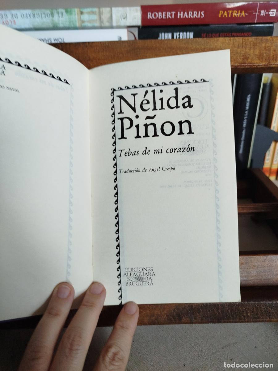 Libros: Tebas de mi coraz&oacute;n - Pi&ntilde;on, N&eacute;lida - Foto 4