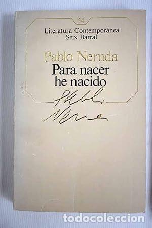 Libros: Para nacer he nacido - Foto 1