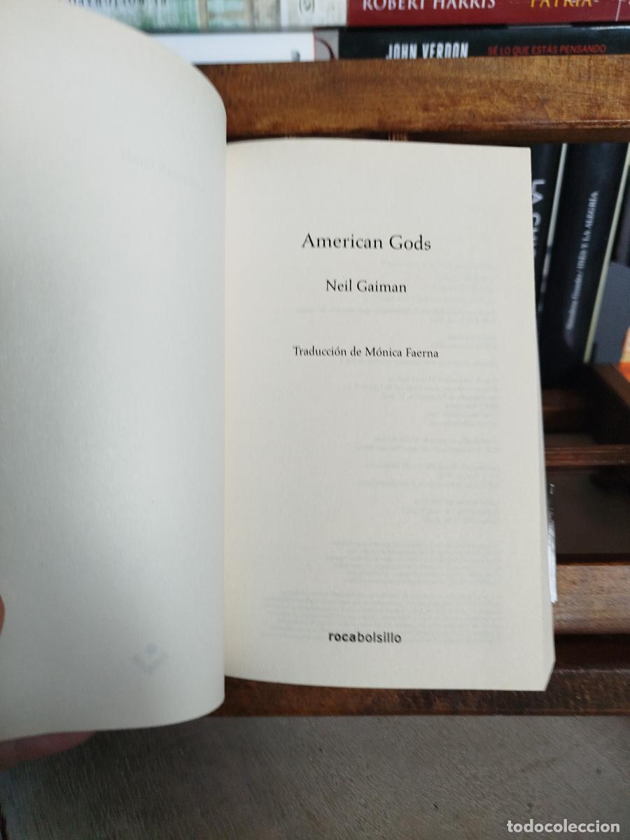 Libros: American Gods - Gaiman, Neil (1960-) - Foto 3