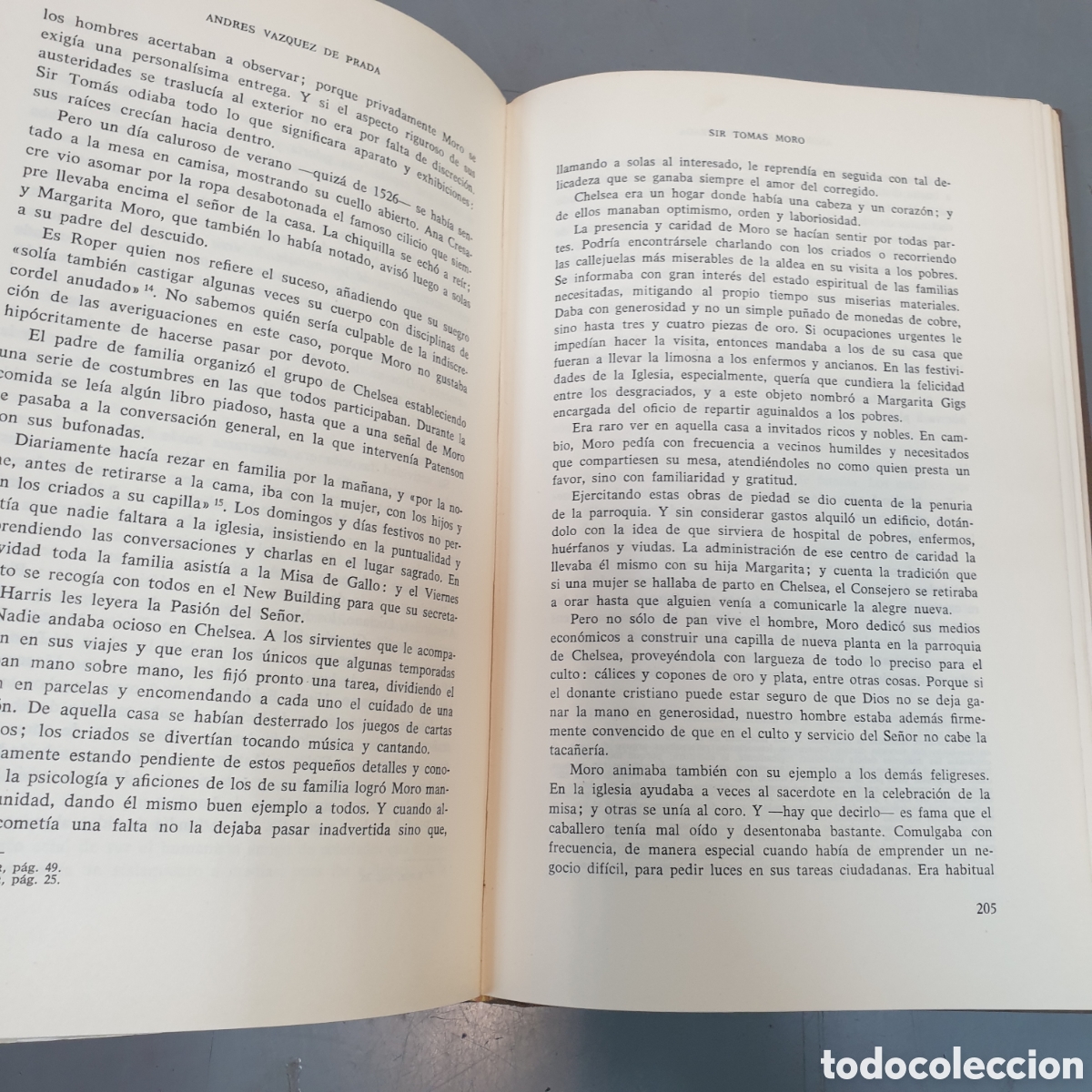 Libros: SIR TOMAS MORO ANDRES V&Aacute;ZQUEZ DE PRADA - Foto 4