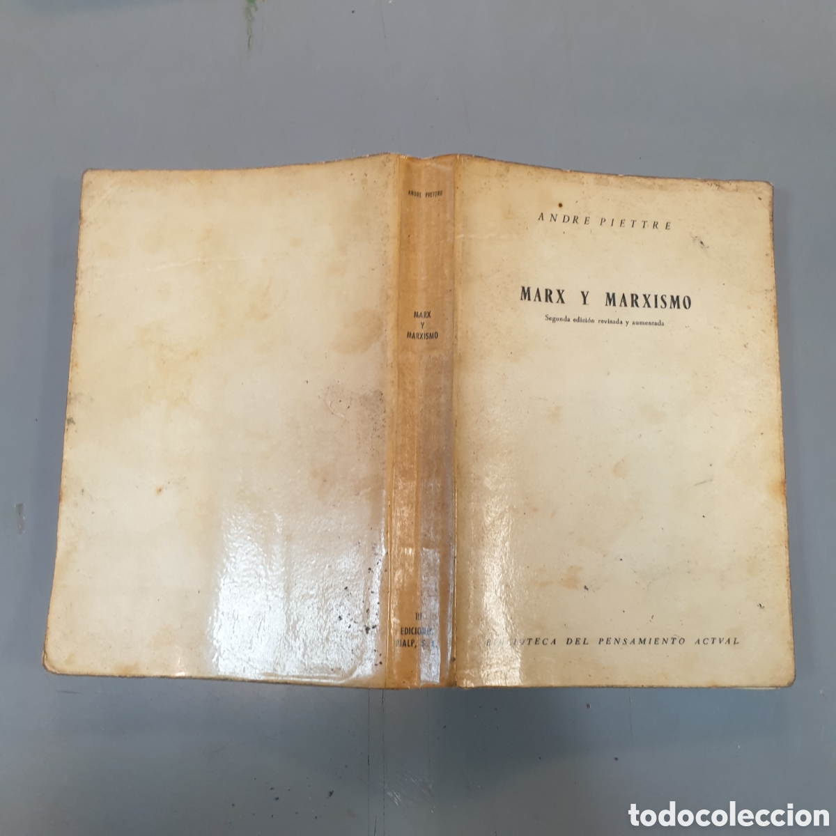 Libros: MARX Y MARXISMO PRIMERA EDICI&Oacute;N 1962 - Foto 1