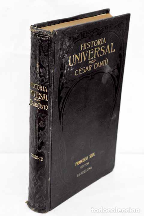 Libros: Historia universal, tomo IV.- Cantu, Cesare - Foto 1