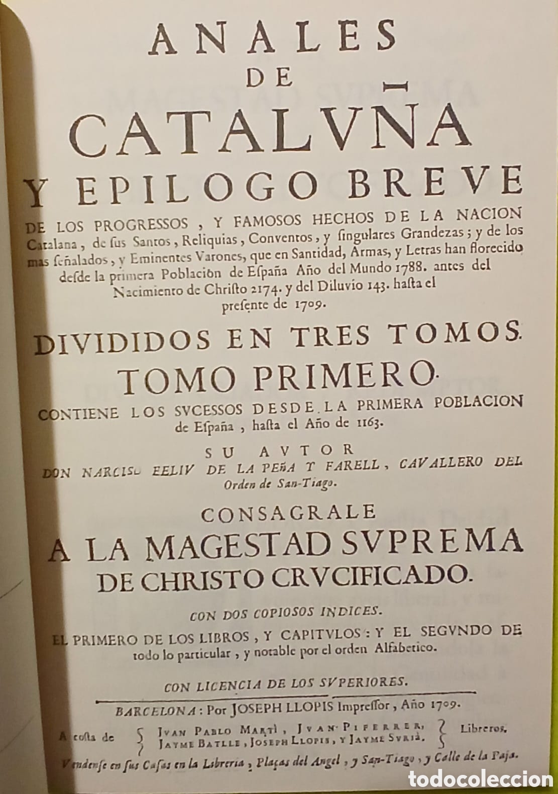 Libros: Anales de Catalu&ntilde;a............ - Foto 5