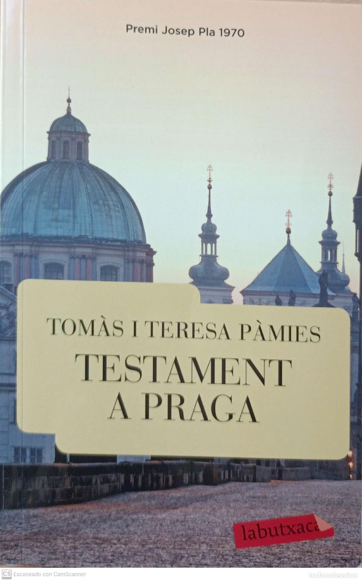 Libros: Testament a Praga - Tom&agrave;s i Teresa P&agrave;mies - Foto 1