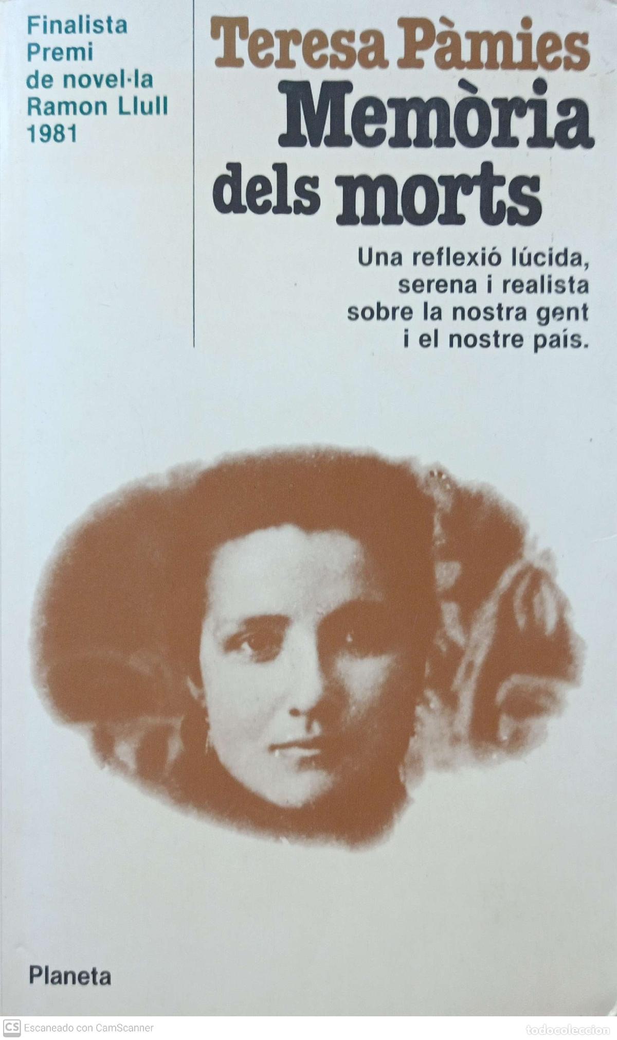 Libros: Mem&ograve;ria dels morts - Teresa P&agrave;mies - Foto 1