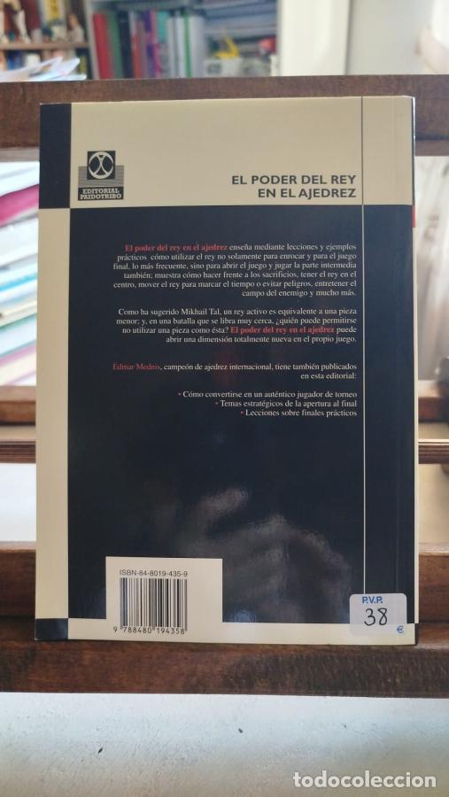 Libros: El Poder Del Rey en el Ajedrez - Mednis, Edmar - Foto 2